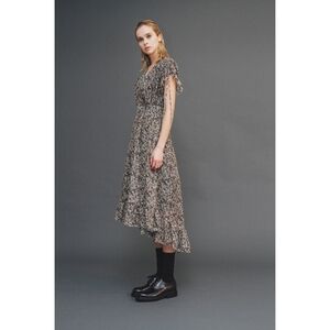 Robert Rodriguez Floral Midi Dress